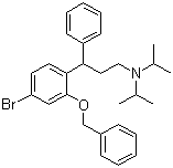 3-(2-(Benzyloxy)-5-bromophenyl)-n,n-diisopropyl-3-phenylpropan-1-amine Structure,156755-27-0Structure