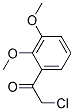 Ethanone, 2-chloro-1-(2,3-dimethoxyphenyl)-(9ci) Structure,156801-59-1Structure