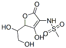 Methanesulfonamide, n-[5-(1,2-dihydroxyethyl)-2,5-dihydro-4-hydroxy-2-oxo-3-furanyl]-(9ci) Structure,156862-01-0Structure