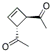 Ethanone, 1,1-(3-cyclobutene-1,2-diyl)bis-, trans-(9ci) Structure,156994-28-4Structure