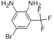 5-Bromo-3-(trifluoromethyl)benzene-1,2-diamine Structure,157026-19-2Structure