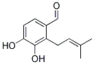 Benzaldehyde, 3,4-dihydroxy-2-(3-methyl-2-butenyl)-(9ci) Structure,157027-24-2Structure