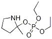 Diethyl (2-methylpyrrolidin-2-yl)phosphate Structure,157230-68-7Structure