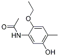 (9ci)-n-(2-乙氧基-5-羟基-4-甲基苯基)-乙酰胺结构式_157231-33-9结构式