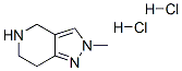 4,5,6,7-Tetrahydro-2-methyl-2H-pyrazolo[4,3-c]pyridine dihydrochloride Structure,157327-45-2Structure