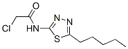 2-Chloro-n-(5-pentyl-[1,3,4]thiadiazol-2-yl)-acetamide Structure,15777-49-8Structure