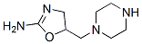 2-Oxazolamine,4,5-dihydro-5-(1-piperazinylmethyl)-(9ci) Structure,157887-00-8Structure