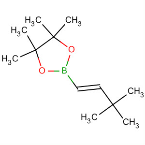 (E)-2-(3,3-dimethylbut-1-enyl)-4,4,5,5-tetramethyl-1,3,2-dioxaborolane Structure,157945-83-0Structure