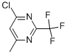 4-Chloro-6-methyl-2-trifluoromethylpyrimidine Structure,1582-25-8Structure