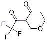 4H-pyran-4-one, tetrahydro-3-(trifluoroacetyl)-(9ci) Structure,158351-87-2Structure