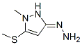 3H-pyrazol-3-one, 1,2-dihydro-1-methyl-5-(methylthio)-, hydrazone (9ci) Structure,158355-44-3Structure