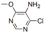 4-Methoxy-5-amino-6-chloropyrimidine Structure,15846-19-2Structure