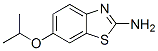 6-(1-甲基乙氧基)-(9ci)-2-氨基苯并噻唑结构式_15850-81-4结构式