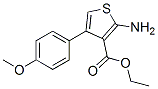 Ethyl 2-amino-4-(4-methoxyphenyl)-3-thiophenecarboxylate Structure,15854-11-2Structure