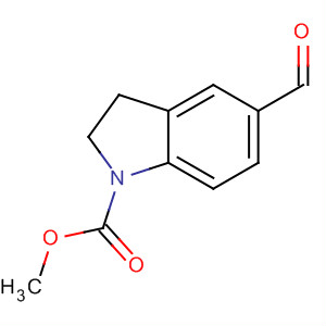 Methyl 5-formylindoline-1-carboxylate Structure,158545-73-4Structure