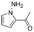 Ethanone, 1-(1-amino-1h-pyrrol-2-yl)-(9ci) Structure,158883-64-8Structure