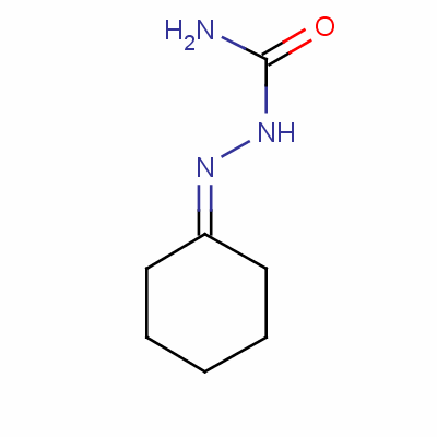 Hydrazinecarboxamide,2-cyclohexylidene- Structure,1589-61-3Structure