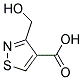 (8ci)-3-(羟基甲基)-4-异噻唑羧酸结构式_15901-72-1结构式