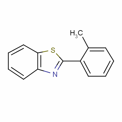 2-(邻甲苯)苯并噻唑结构式_15903-58-9结构式