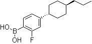 2-Fluoro-4-(4-propylcyclohexyl)phenylboronic acid Structure,159119-10-5Structure