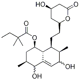 3’,5’-Dihydrodiol simvastatin Structure,159143-77-8Structure