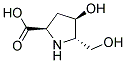 D-proline, 4-hydroxy-5-(hydroxymethyl)-, (4r,5s)-(9ci) Structure,159247-18-4Structure