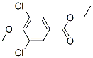 3,5-Dichloro-4-methoxybenzoic acid ethyl ester Structure,15945-28-5Structure