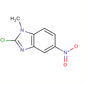 2-Chloro-1-methyl-5-nitro-1h-1,3-benzodiazole Structure,15965-66-9Structure