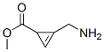 2-Cyclopropene-1-carboxylic acid, 2-(aminomethyl)-, methyl ester (9ci) Structure,159786-57-9Structure