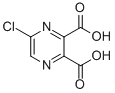 5-Chloro-2,3-pyrazinedicarboxylic acid Structure,159853-92-6Structure