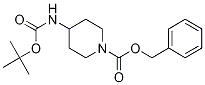 Benzyl 4-(tert-butoxycarbonylamino)piperidine-1-carboxylate Structure,159874-20-1Structure