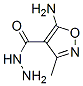 (9ci)-5-氨基-3-甲基-4-异噁唑羧酸肼结构式_159954-46-8结构式