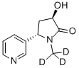 Trans-3’-hydroxy cotinine-d3
 Structure,159956-78-2Structure