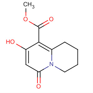 Methyl 8-hydroxy-6-oxo-2,3,4,6-tetrahydro-1h-quinolizine-9-carboxylate Structure,15997-31-6Structure