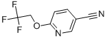 6-(2,2,2-Trifluoroethoxy)nicotinonitrile Structure,159981-18-7Structure