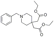 1-(苯基甲基)-4,4-哌啶二乙酸 4,4-二乙酯结构式_160133-32-4结构式