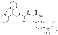 (S)-2-((((9h-fluoren-9-yl)methoxy)carbonyl)amino)-3-(4-((diethoxyphosphoryl)methyl)phenyl)propanoicacid Structure,160253-13-4Structure