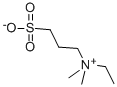 3-[Ethyl(dimethyl)ammonio]-1-propanesulfonate Structure,160255-06-1Structure