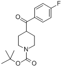 Tert-butyl4-(4-fluorobenzoyl)piperidine-1-carboxylate Structure,160296-40-2Structure