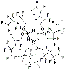 2,2,4,4,6,6-六[(2,2,3,3,4,4,5,5-八氟戊基)氧基]-1,3,5,2lambda<sup>5</sup>,4lambda<sup>5</sup>,6lambda<sup>5</sup>-三氮杂三膦杂环己三烯结构式_16059-16-8结构式