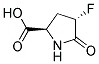 D-proline, 4-fluoro-5-oxo-, (4s)-(9ci) Structure,160705-73-7Structure