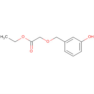 2-[(3-Hydroxyphenyl)methoxy]acetic acid ethyl ester Structure,160721-28-8Structure