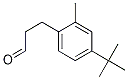 4-(1,1-Dimethylethyl)-2-methyl-benzenepropanal Structure,160782-57-0Structure