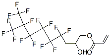 3-(全氟-5-甲基己基)-2-羟基丙烯酸丙酯结构式_16083-75-3结构式