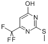 4-Hydroxy-2-(methylthio)-6-(trifluoromethyl)pyrimidine Structure,16097-62-4Structure