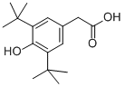 3,5-Di-tert-butyl-4-hydroxyphenylacetic acid Structure,1611-03-6Structure