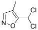 (9ci)-5-(二氯甲基)-4-甲基-异噁唑结构式_161144-79-2结构式