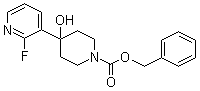 2-Fluoro-4-hydroxy-3,4,5,6-tetrahydro-2h[3,4]bipyridinyl-1-carboxylic acid benzyl ester Structure,161610-13-5Structure