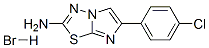 6-(4-Chlorophenyl)imidazo[2,1-b][1,3,4]thiadiazol-2-aminehydrobromide Structure,16163-53-4Structure