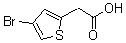 4-Bromothiophene-2-acetic acid Structure,161942-89-8Structure